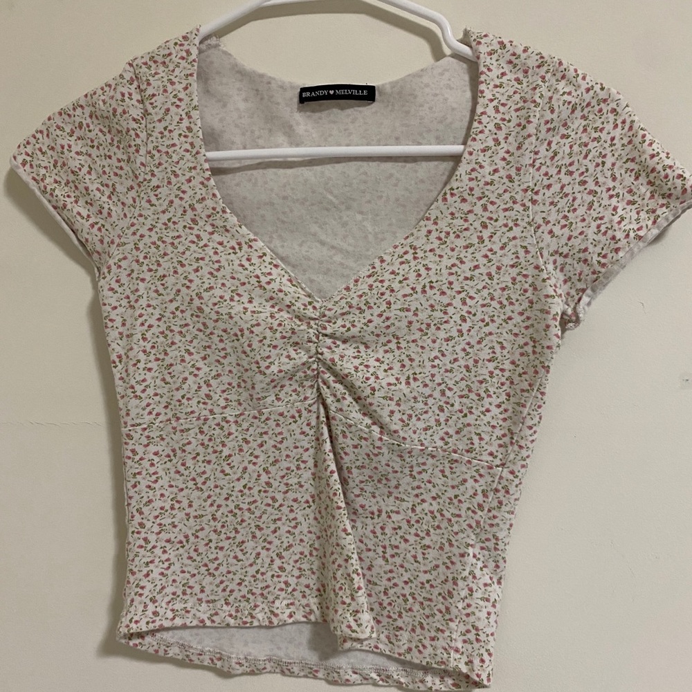 Brandy Melville floral top